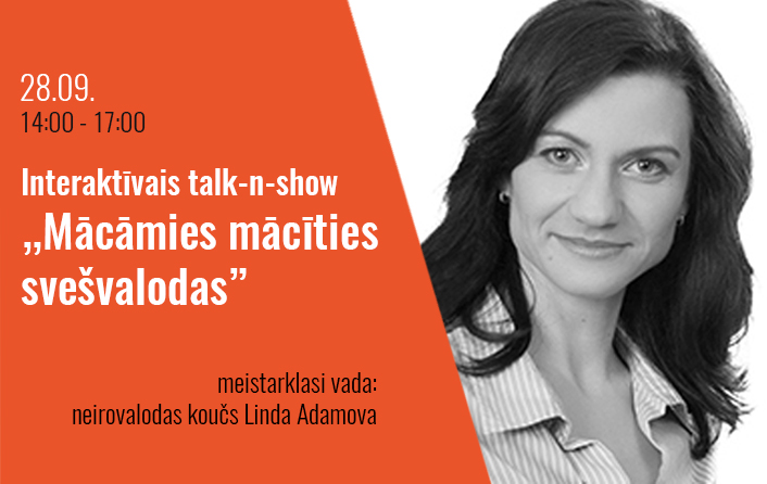 Interaktīvais talk-n-show „Mācāmies mācīties svešvalodas”