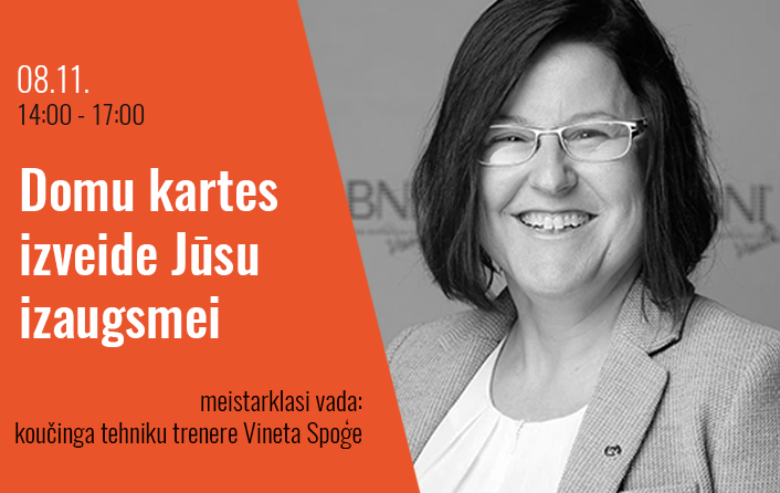 Meistarklase "Domu kartes izveide Jūsu izaugsmei"