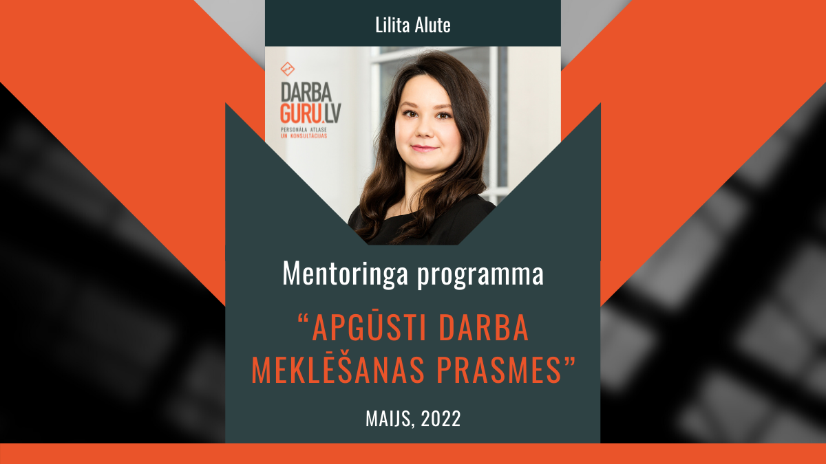 Mentoringa programma “Apgūsti darba meklēšanas prasmes”